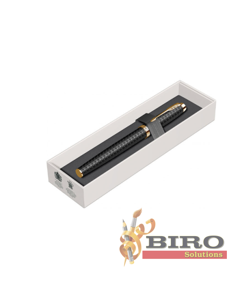 Ручка-роллер Parker IM Premium Black Gold GT Royal | Biro Solutions