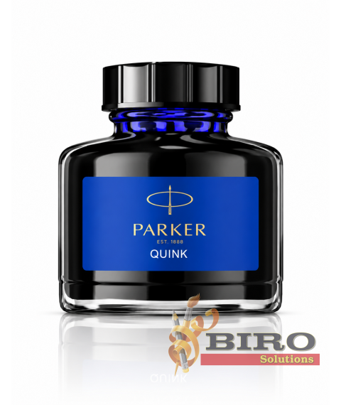 Călimară cerneală Parker Quink, albastră, 57 ml