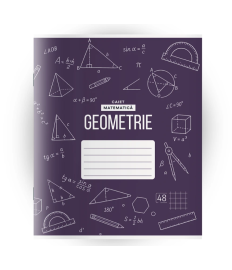 Caiet Geometrie, 48 foi, pătrățele