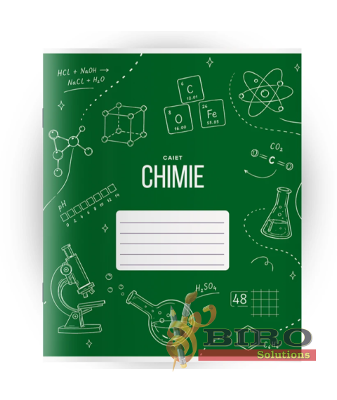 Caiet Chimie, 48 foi, pătrățele