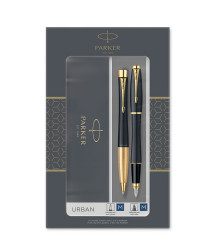 Set cadou Parker Urban Matte Black GT – stilou + pix
