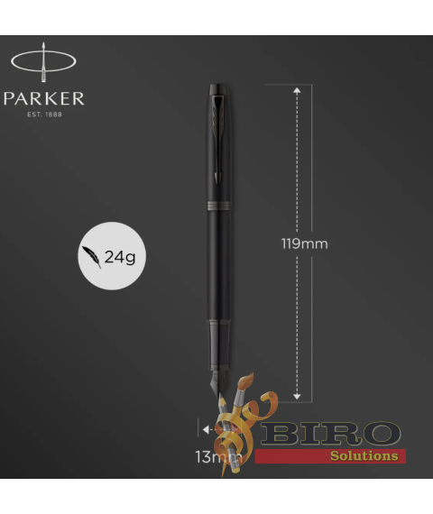 Stilou Parker IM Royal Achromatic Black BT