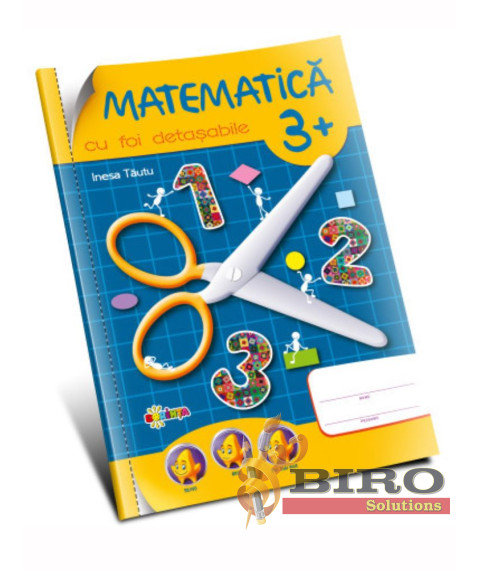 Matematică 3+ (cu foi detașabile)