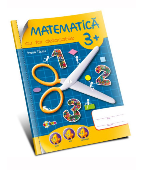 Matematică 3+ (cu foi detașabile)
