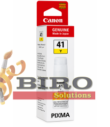 Cerneală Canon GI-41Y Yellow, 70 ml, pentru PIXMA G1420 / G2420 / G2430 / G2460 / G3420 / G3430 / G3460