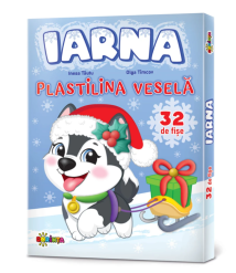 Plastilina Veselă. Iarna (32 fișe)