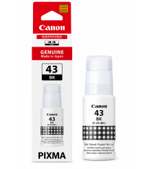 Cerneală Canon GI-43BK Black, 60 ml, pentru PIXMA G540 / G640