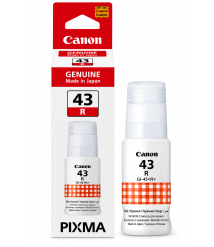 Cerneală Canon GI-43R Red, 60 ml, pentru PIXMA G540 / G640