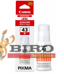 Cerneală Canon GI-43R Red, 60 ml, pentru PIXMA G540 / G640
