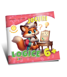 Jocuri logice 6+ (cu autocolante)