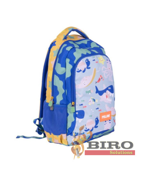Ghiozdan anatomic MILAN Blue Odyssey, 624601BD