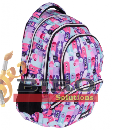 Ghiozdan anatomic MILAN Aliens 2, 624604ALN2