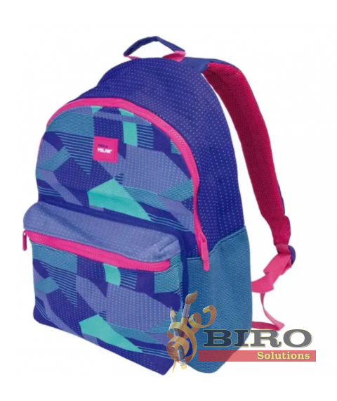 Ghiozdan anatomic MILAN Purple & Green, 624605KNPL