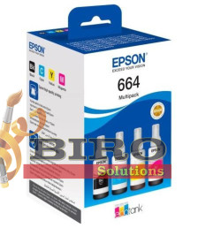 Чернила Epson T66464A CMYK MultiPack для L100/110/120/130/132/200/210/220, 4 × 70 мл