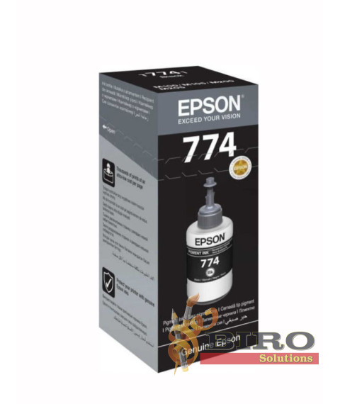 Cerneală Epson T77414A Pigment Black pentru L605/655/1455/M100/105/200/205, 140 ml