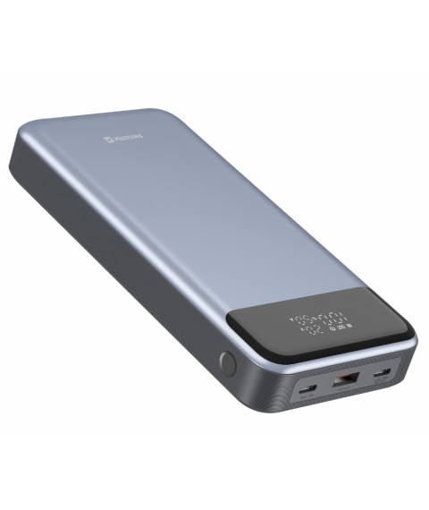 Powerbank 30000mAh - SWISSTEN 133W PD for LAPTOPS Gray