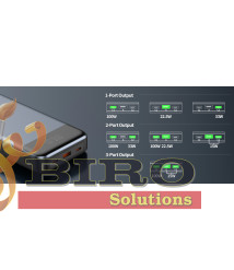 Powerbank 30000mAh - SWISSTEN 133W PD for LAPTOPS Gray