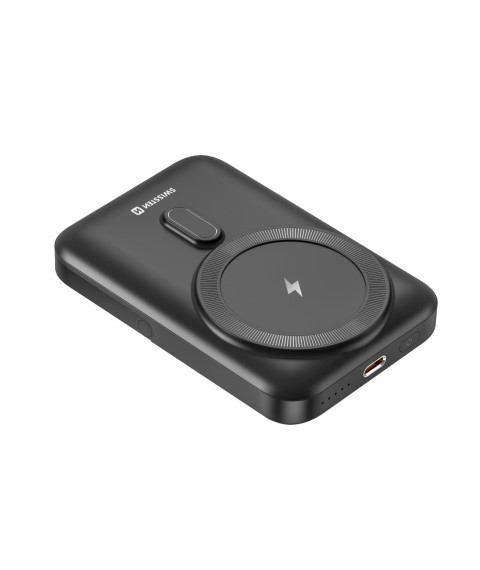 Powerbank 10000mAh- SWISSTEN WIRELESS PD 20W MagSafe Compatible