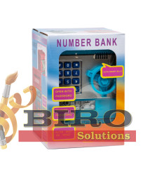 Pusculiță cu cod Seif albastru, 881506, cod 582235