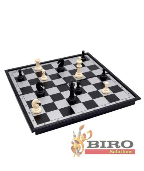 Joc de masă magnetic 3 în 1 (Șah / Dame / Table), cod 114665