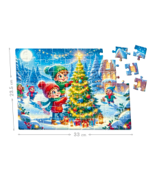 Puzzle 63 piese „Colind de Iarnă” Puzzle 63 piese „Colind de Iarnă”