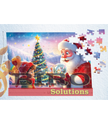Puzzle 120 piese „Darul lui Moș Crăciun”