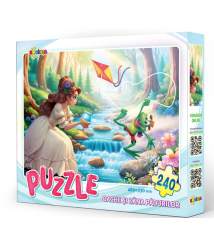 Puzzle 240 piese „Oache și Zâna Pădurilor”