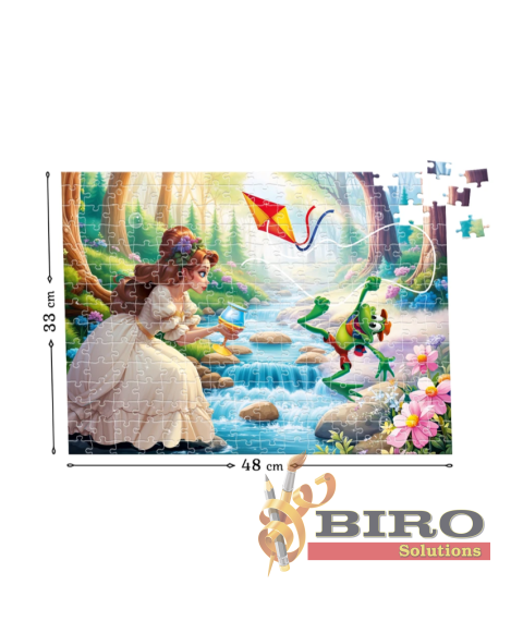 Puzzle 240 piese „Oache și Zâna Pădurilor”