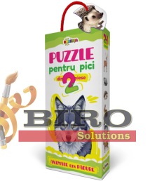 Puzzle 2 piese „Animale din Pădure”