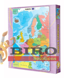 Puzzle 120 piese „Harta Lumii”