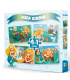 Puzzle 4 în 1 „Mica Sirenă”