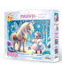 Puzzle 63 piese „Fulguța și Unicornul Fermecat”