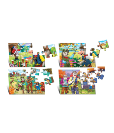 Puzzle Muzicanții din Bremen