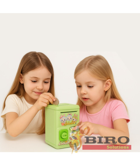 Pușculița electronică, verde, cod 942060