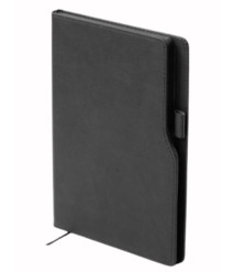 Agendă nedatată STYLO, 13 × 21 cm, 96 foi, negru