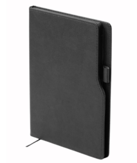 Agendă nedatată STYLO, 13 × 21 cm, 96 foi, negru