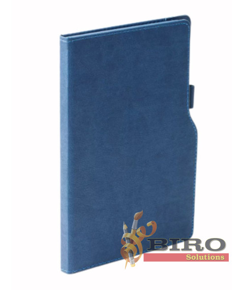 Agendă nedatată STYLO, 13 × 21 cm, 96 foi, albastru