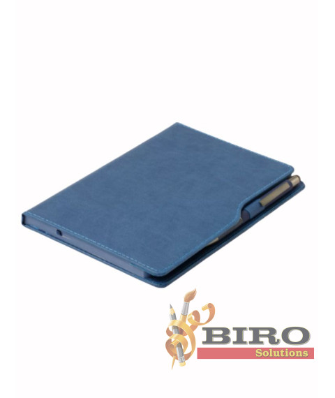 Agendă nedatată STYLO, 13 × 21 cm, 96 foi, albastru
