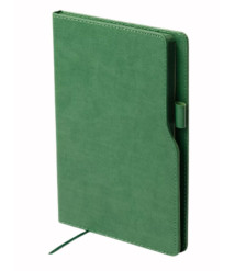 Agendă nedatată STYLO, 13 × 21 cm, 96 foi, verde