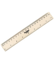 Riglă transparentă din plastic, 20 cm, Foska AS0320