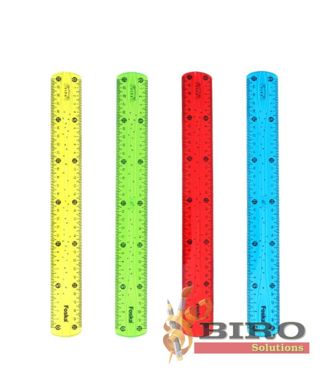 Riglă flexibilă din plastic, 30 cm, Foska AS0830