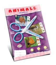 Animale Sălbatice (cu foi detașabile)