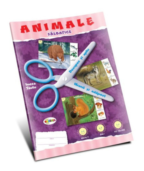 Animale Sălbatice (cu foi detașabile)