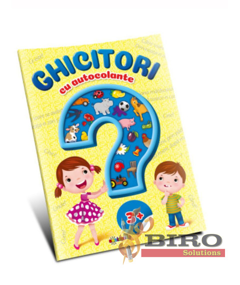 Marea Carte. Ghicitori cu Autocolante 3+