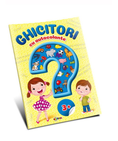 Marea Carte. Ghicitori cu Autocolante 3+