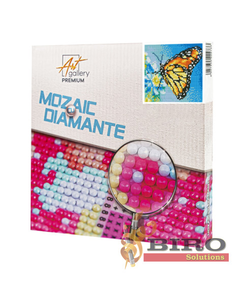 Mozaic cu diamante „Fluture frumos”, 20 × 20 cm