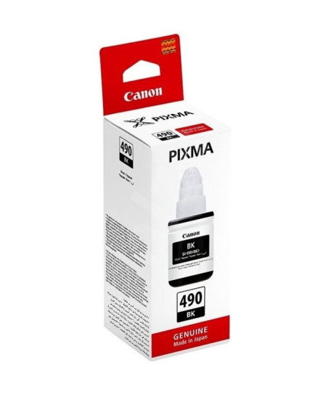 Cerneală Canon GI-490PGBK Pigment Black, 135 ml, pentru PIXMA G1400 / G2400 / G3400