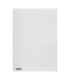 Bloc de hârtie pentru flipchart JOBMAX, 64 × 90 cm, pătrățele, 10 foi, 70 g/m²