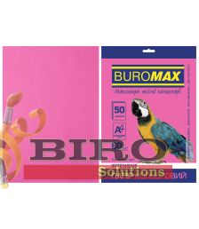 Hârtie colorată INTENSIVE, roz, A4, 80 g/m², 50 coli