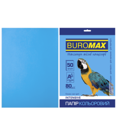 Hârtie colorată INTENSIVE, albastru deschis, A4, 80 g/m², 50 coli